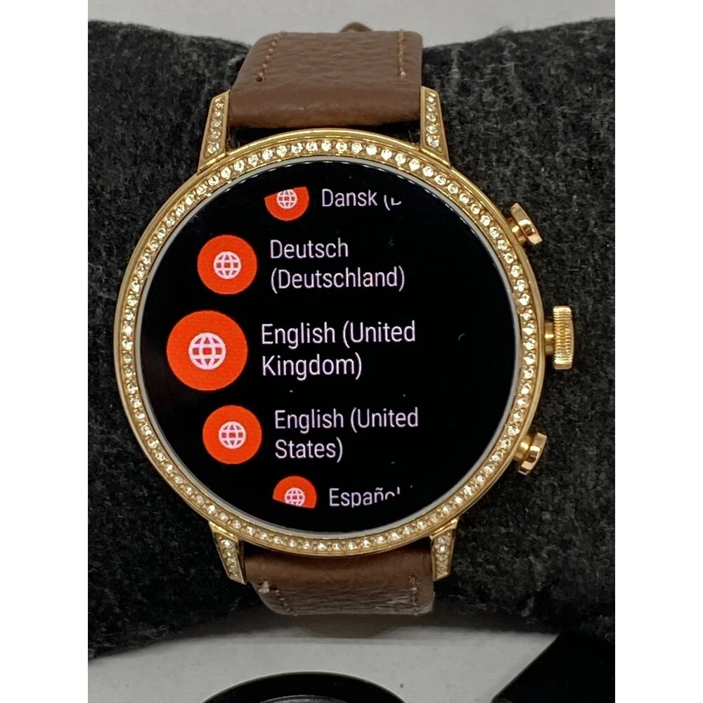 Fossil Gen 4 Authentic Digital Dial Smart Watch Custom Band FTW6015 LT296